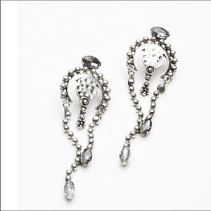 Free People Silver Moon Mesa Earrings